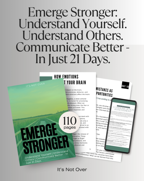 Emerge Stronger: Understand Yourself | Understand Others | Communicate Better - In Just 21 Days. - Image 3